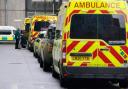 Stock images of ambulances. Credit: PA