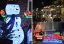 Some of the stunning festive scenes outside homes in north Watford this year.