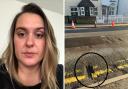 Woman left in 'absolute agony' after tripping over pothole