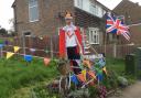 The residents of Follett Drive in Abbots Langley have made an impression ahead of the coronation.