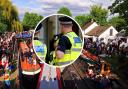 Herts Police are appealing for information after the assault at Rickmansworth Canal Festival.