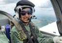 Armaan Samnani from Bushey Meads School flew with the RAF on May 18.