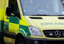An ambulance and an ambulance officer vehicle were called to the scene