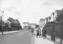 The view towards the crossroads from Rickmansworth Road in 1935