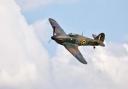 A Hurricane aircraft was spotted over South Oxhey, likely to be linked to a Battle of Britain flypast.