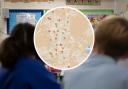 Watford school places interactive map