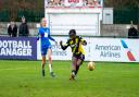 Michelle Agyemang fires home the decisive second goal against Birmingham