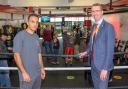 Mayor Taylor at West Herts ABC