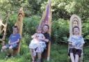 There's fun for all the family at Oxhey Woods Local Nature Reserve's new Sculpture Trail