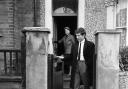 Joe Kinnear leaving his home in Queens Road in 1965