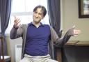 Alistair McGowan in rehearsal for An Audience With Jimmy Savile