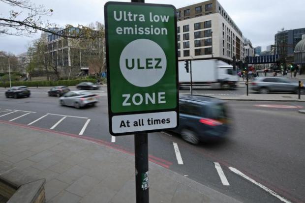 Watford Observer: The Ultra Low Emission Zone was recently expanded up to but not including the North and South Circular. Credit: PA