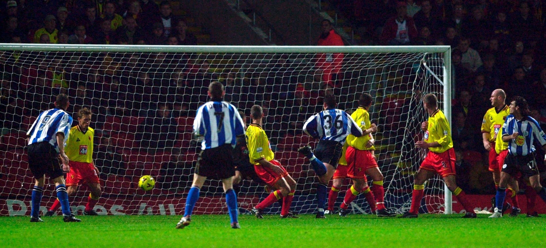 Wrongly recorded Sheffield Wednesday goal against Watford
