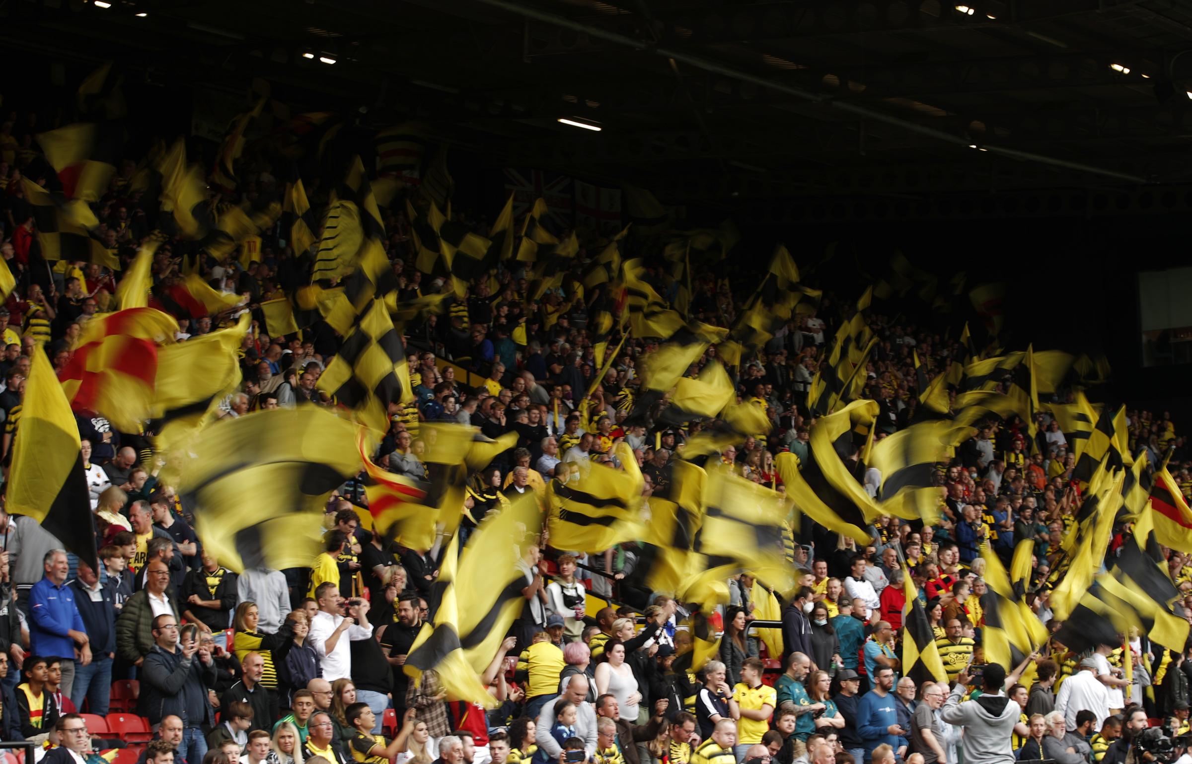 Watford's league fixture against Manchester United sold out