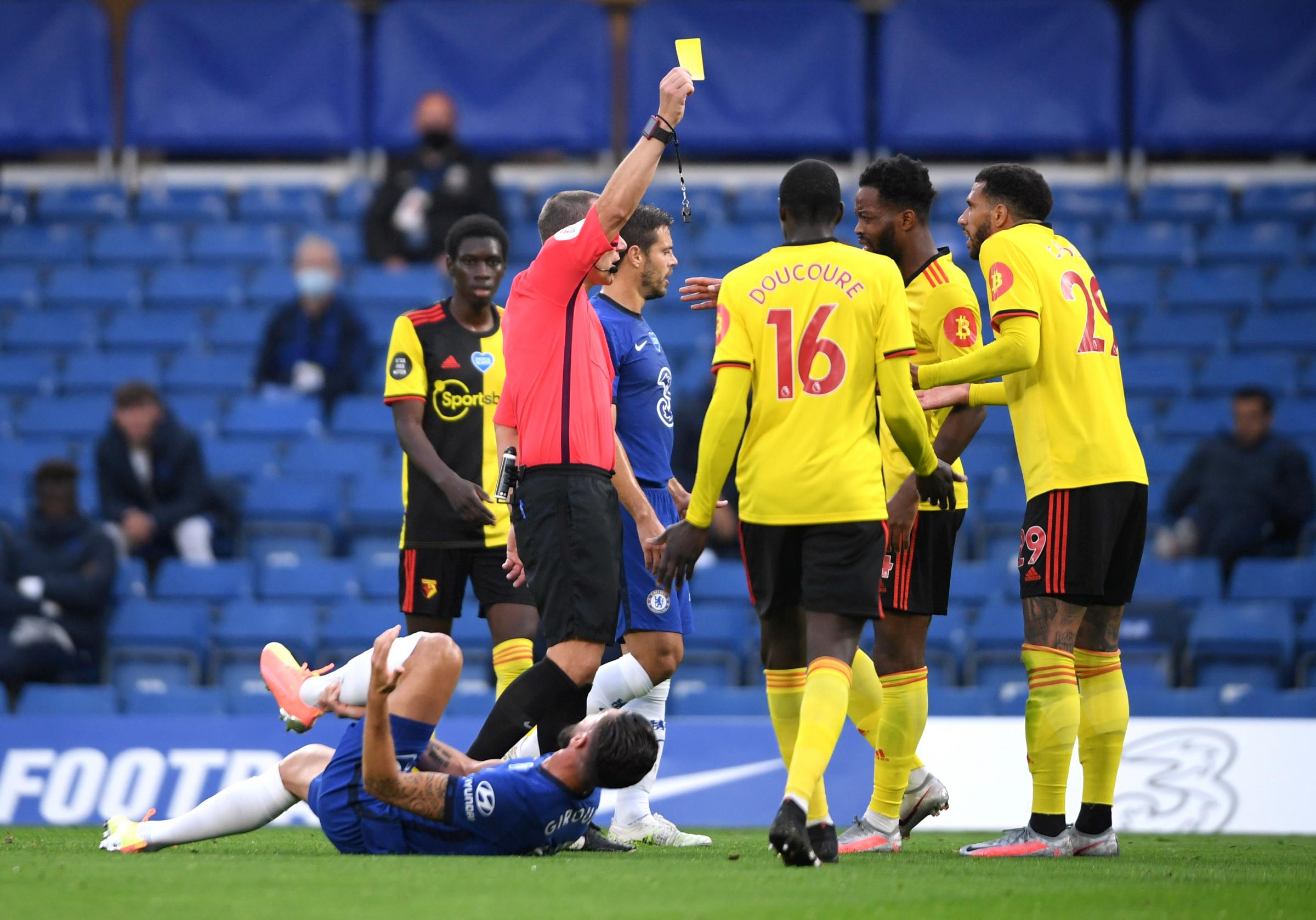 Kevin Friend set to referee Watford's trip to Arsenal
