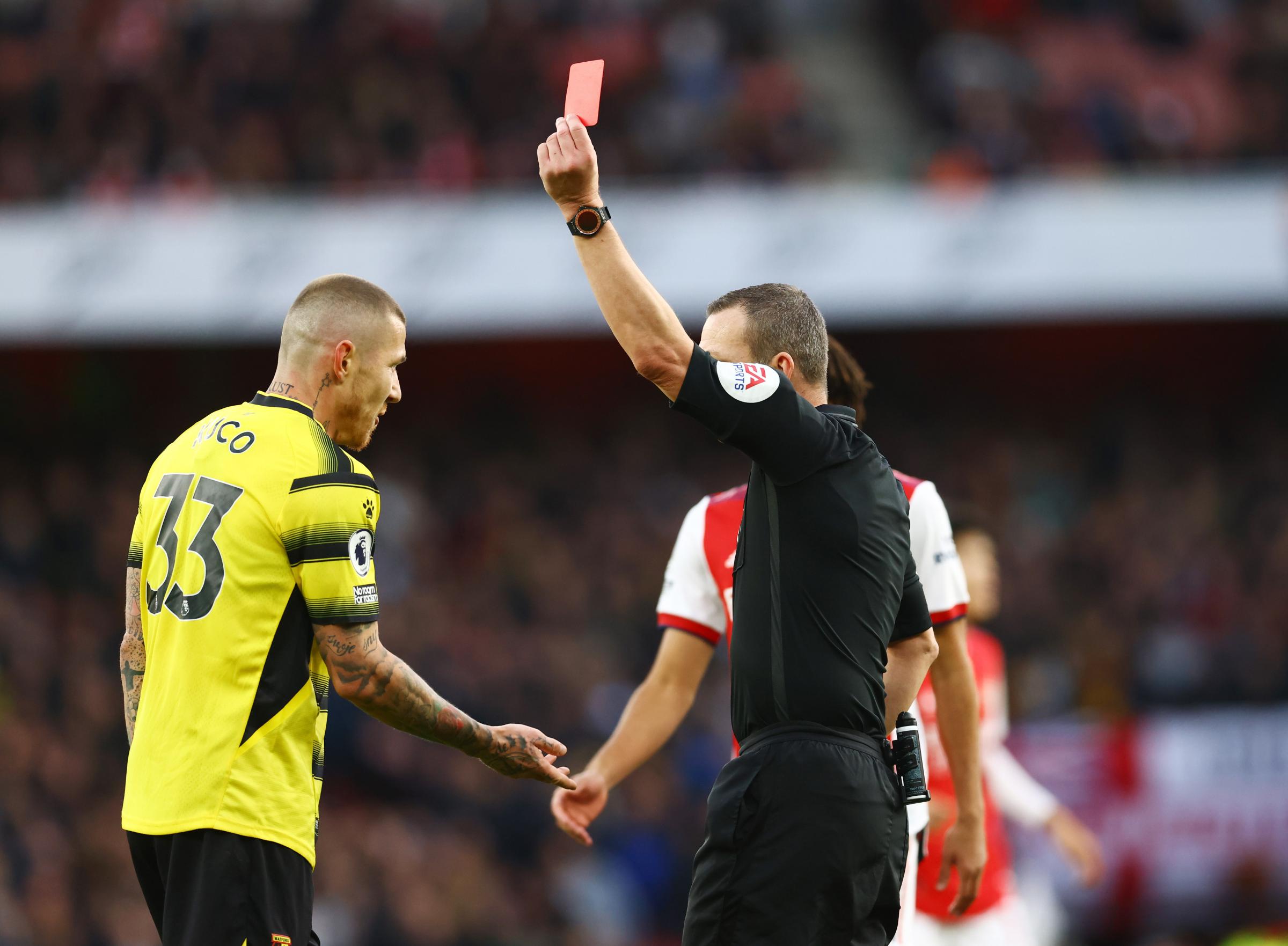 Watford beaten away from home at Arsenal