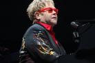 Elton John played at VIcarage Road in 2010.