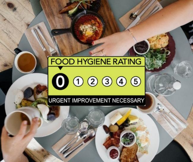 Many places in Watford recieved poor food hygeine ratings