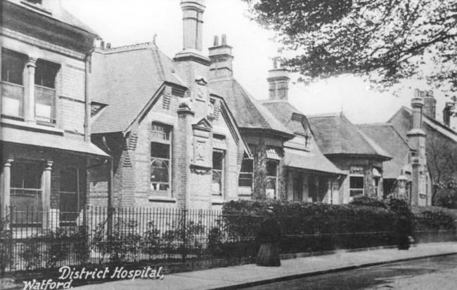 Watford District Cottage Hospital in the early 1900s. Picture: Watford Museum