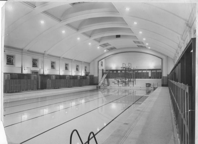 A view of the pool area at the Central Baths. Pictures: Watford Museum