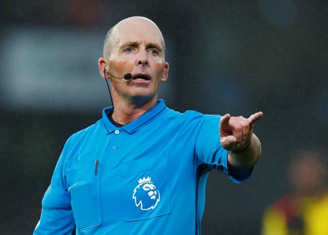 Mike Dean will referee Watford's trip to Leicester City. Picture: Action Images