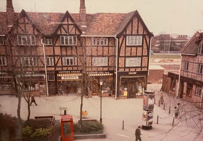 The Parade before Sainsbury's was built. Picture: Linzi Alder