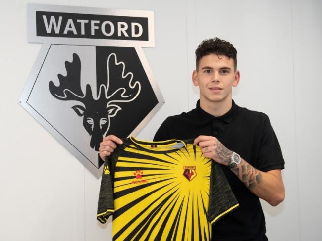 Tiago Cukur after signing for Watford. Picture: WatfordFC