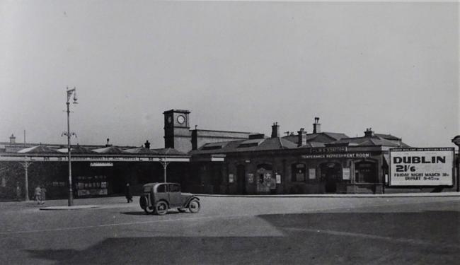 Watford Junction c1946. Credit: Stephen Danzig