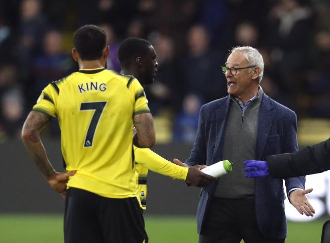 Claudio Ranieri is preparing to face Watford's relegation rivals this week. Picture: Action Images
