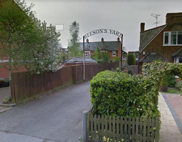 Watford Observer: Entrance to Beeson's Yard currently. Credit: Google Maps