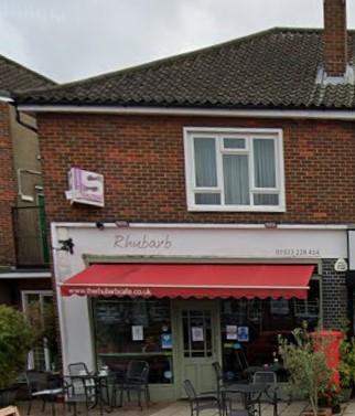 Watford Observer: Rhubarb Cafe. Picture: Google Street View.