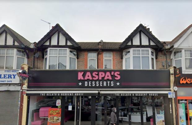 Watford Observer: Kaspa's Desserts. Picture: Google Street View.