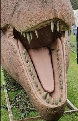 Customers have said the dinosaurs were missing eyes, teeth and other body parts