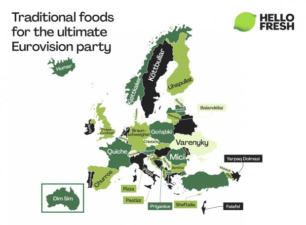 Watford Observer: Traditional European foods by country from HelloFresh. Credit: HelloFresh