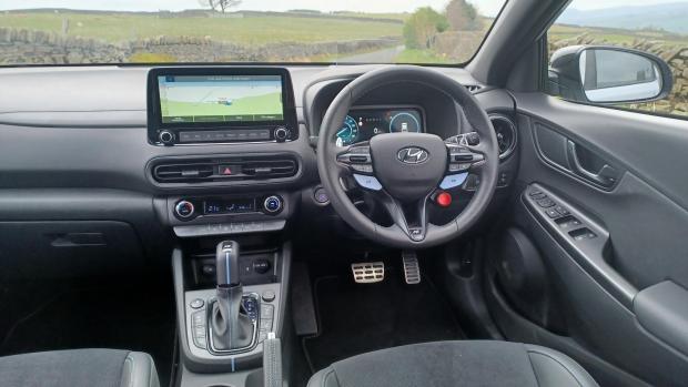 Watford Observer: The Kona N's sporty interior is also appealing 