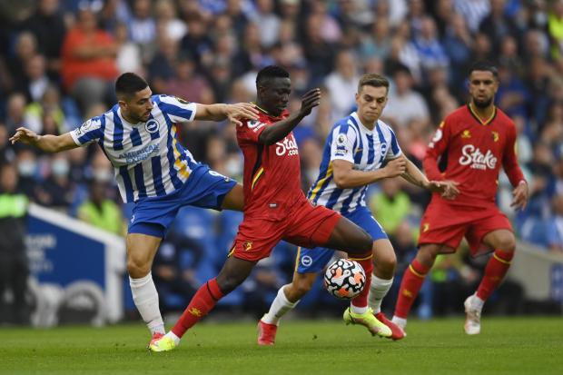 Watford are not expected to make Peter Etebo's loan signing a permanent one. Picture: Action Images