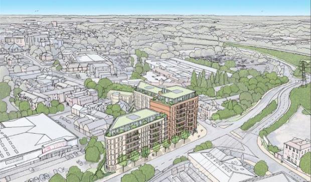 Watford Observer: An initial CGI that was published of the scheme