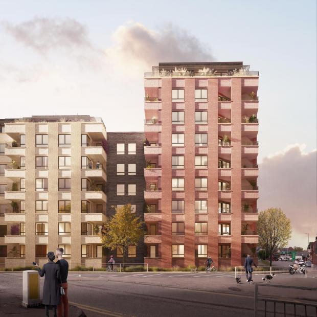 Watford Observer: CGI of the proposed scheme. Credit: London Square