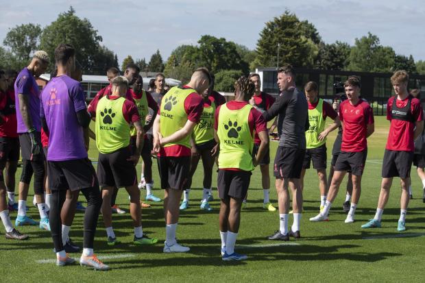 Rob Edwards says the Hornets have enjoyed a 'really great week' of pre-season. Picture: Alan Cozzi/Watford FC