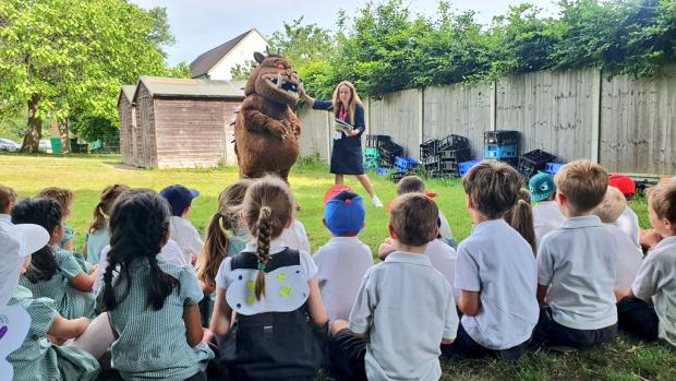 Watford Observer: Gruffalo at the The Russell School. Picture: The Russell School