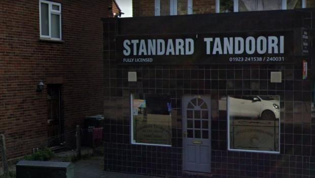 Watford Observer: Standard Tandoori Restaurant. Credit: Street View