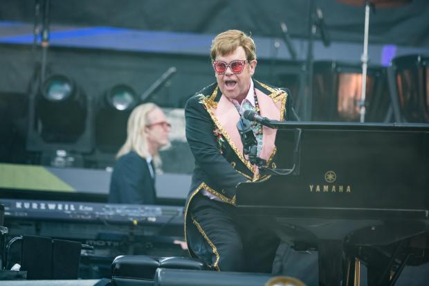 Sir Elton John got Vicarage Road rocking. Pictures: Ben Gibson / HST Global Limited t/a Rocket Entertainment
