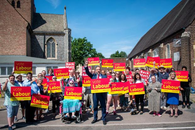 Watford Observer: Matt Turmaine was elected on Saturday, July 16 by the Watford Labour Party. Picture: Watford Labour Party