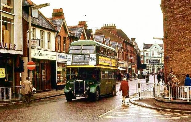 Watford Observer: Market Street in the 1960s