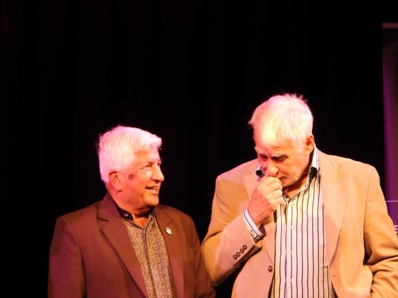 Watford Observer: Rabi Martins and Neville Spiers. Picture: Stephen Danzig Watford Observer: Rabi Martins and Neville Spiers. Picture: Stephen Danzig