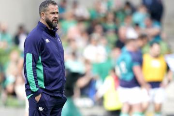 Discipline key for Ireland coach Andy Farrell with ‘cards everywhere’