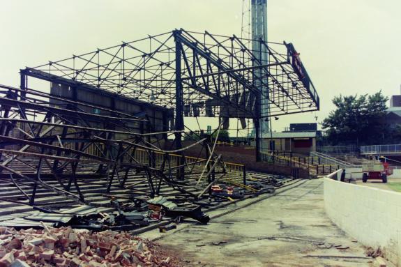 Watford Observer: The wall in front of the old Rookery Watford Observer: The wall in front of the old Rookery