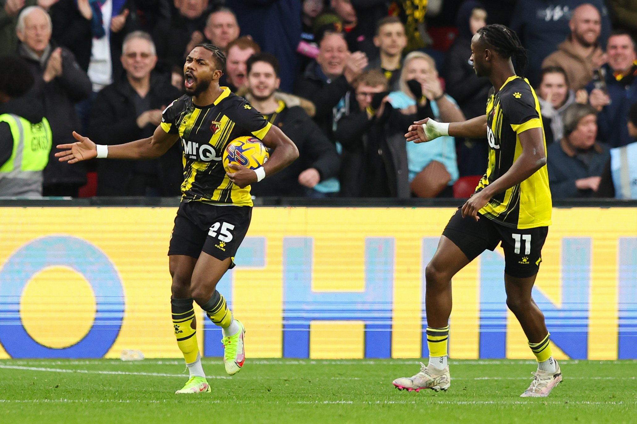 Watford 1-2 Leicester City: Dennis on target but Foxes win again