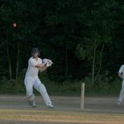 Abbots Langley batting in their Shield final victory last year. Picture: Len Kerswill