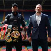 Anthony Joshua and Kubrat Pulev may have to wait a little longer to meet in the ring. Picture: Action Images